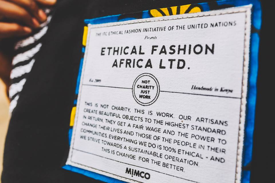 Not Charity, Just Work. MIMCO
